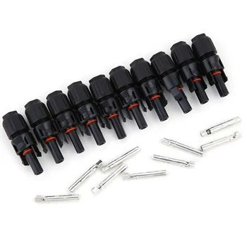 

Waterproof Solar Panel Connectors Male Female IP67 Adapter Plug Supplies