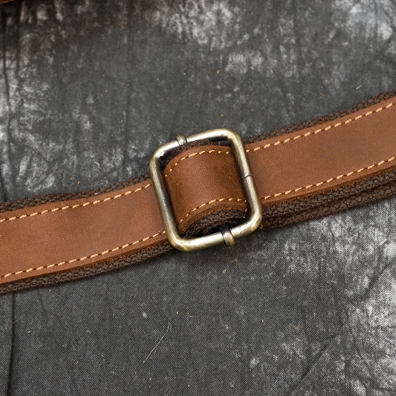 Leather Bum Bag Dark Brown Echuca