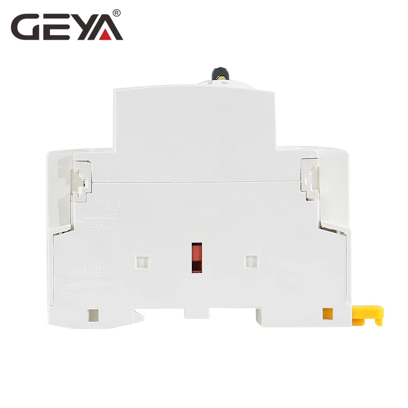 GEYA GYHC 4P 40A 63A 4NO 220 V/230 V 50/60HZ Din Rail бытовой AC Контактор В соответствии с стандартом вручную Управление