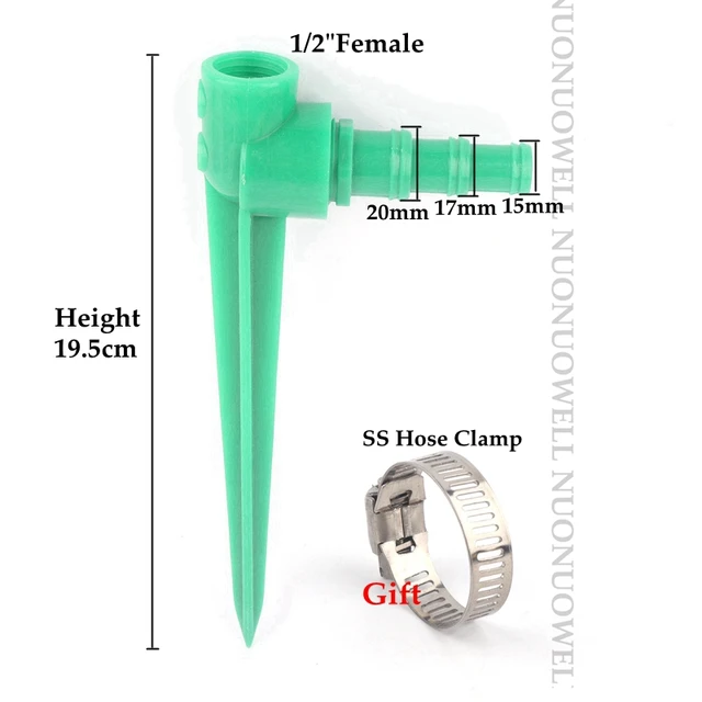 20 Cm 1/2 "3/4" Szál Kerti Gyep Öntöző Sprinkler Alap Fúvókák Tüske Támogatás Forgó Ütköző Sprinklerek Rúd Földi Tét - Image 4