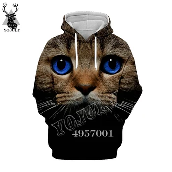 

Unisex Fashion Casual Streetwear Hip hop Sweatshirt Hoody Clothes Cat Design 3D Printed Harajuku Funny Men Pullover Hoodie Y843