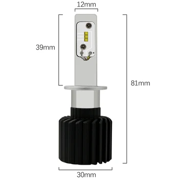 

1Set*Infitary new design M8P single/hi-lo beam car led headlight h1 h3 h4 h7 h11 9005 car bulbs