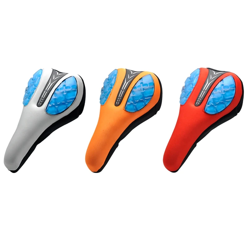 Чехол на сиденье для велосипеда, мягкий чехол на сиденье для горного велосипеда, плотное Силиконовое сиденье для шоссейного велосипеда, велосипедное снаряжение, Аксессуары для велосипеда