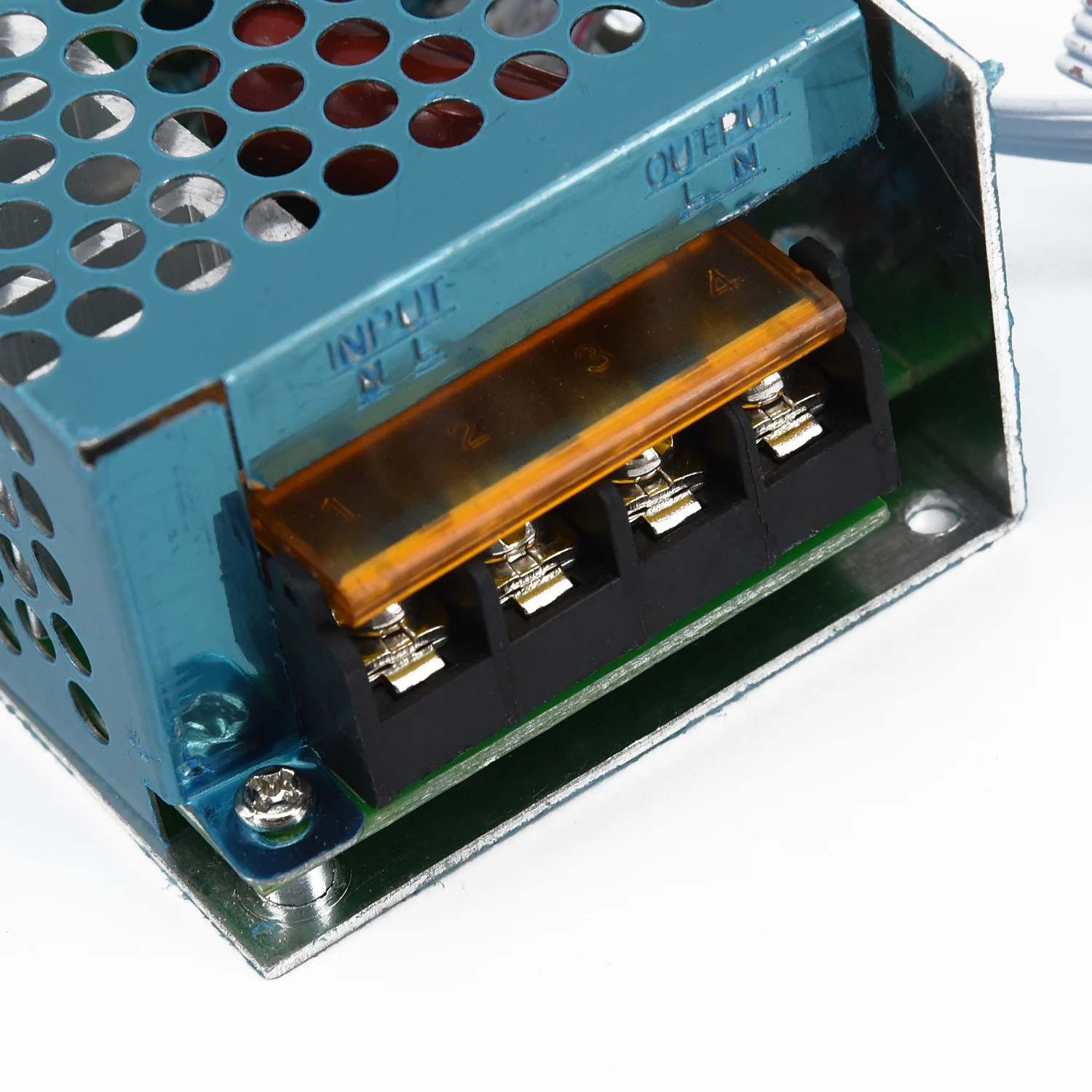 AC 0-220 V контрольный тиристорный регулятор напряжения перем. Тока металлический регулятор диммер электродвигателя Скорость контроллер
