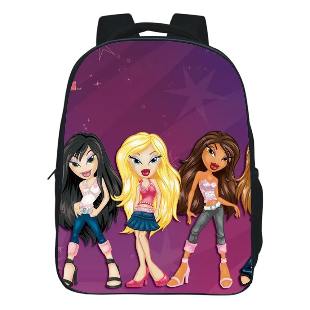 Bratz Backpack Children Funny Cartoon Kindergarten Rucksack Baby Boys Girls Kids Anime Knapsack Mochila