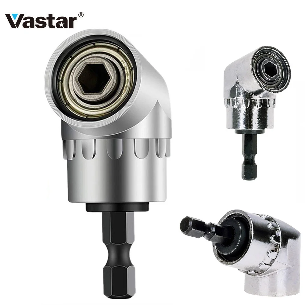 

Vastar 105 Angle Screwdriver Set Socket Holder Adapter Adjustable Bits Drill Bit Angle Screw Driver Tool 1/4'' Hex Bit Socket