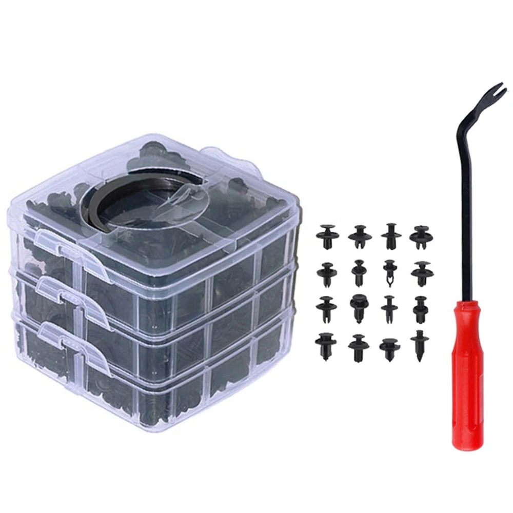 

630pcs/Set Car Body Push Pin Rivets Car Bumper Repairing Kits Fastener Clip Expansion Clips Car Styling