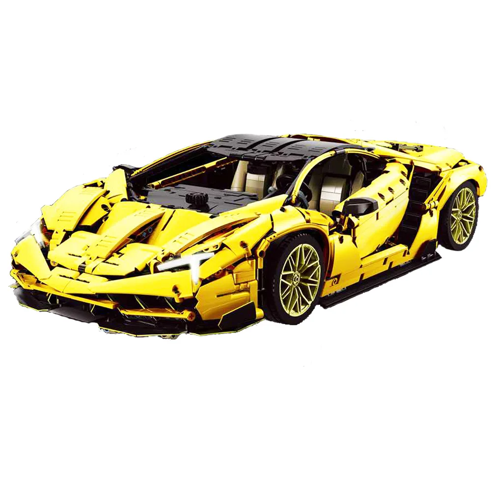 K98 Супер гоночный автомобиль модель MOC 39933 Lamborghining Centenario 1:8 гиперкар