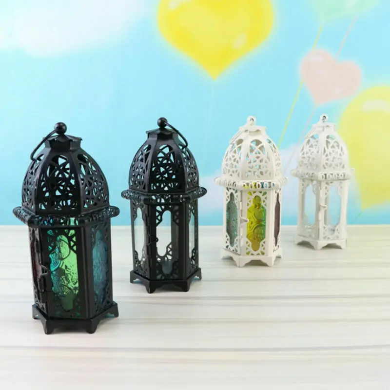 Деревенский Фонари ураган Tealight подсвечник с пневматическим амортизатором