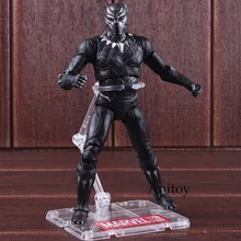 Черные фигурки Marvel Panther Toys ПВХ Коллекция Фигурки Модель игрушки 17 см