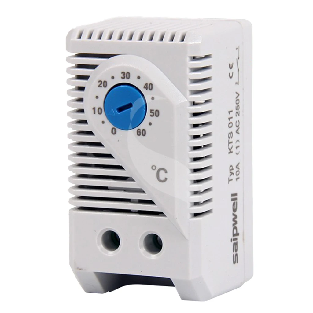 Mechanical Thermostat 0-60℃ Adjustable Compact N.O Temperature Controller Switch 