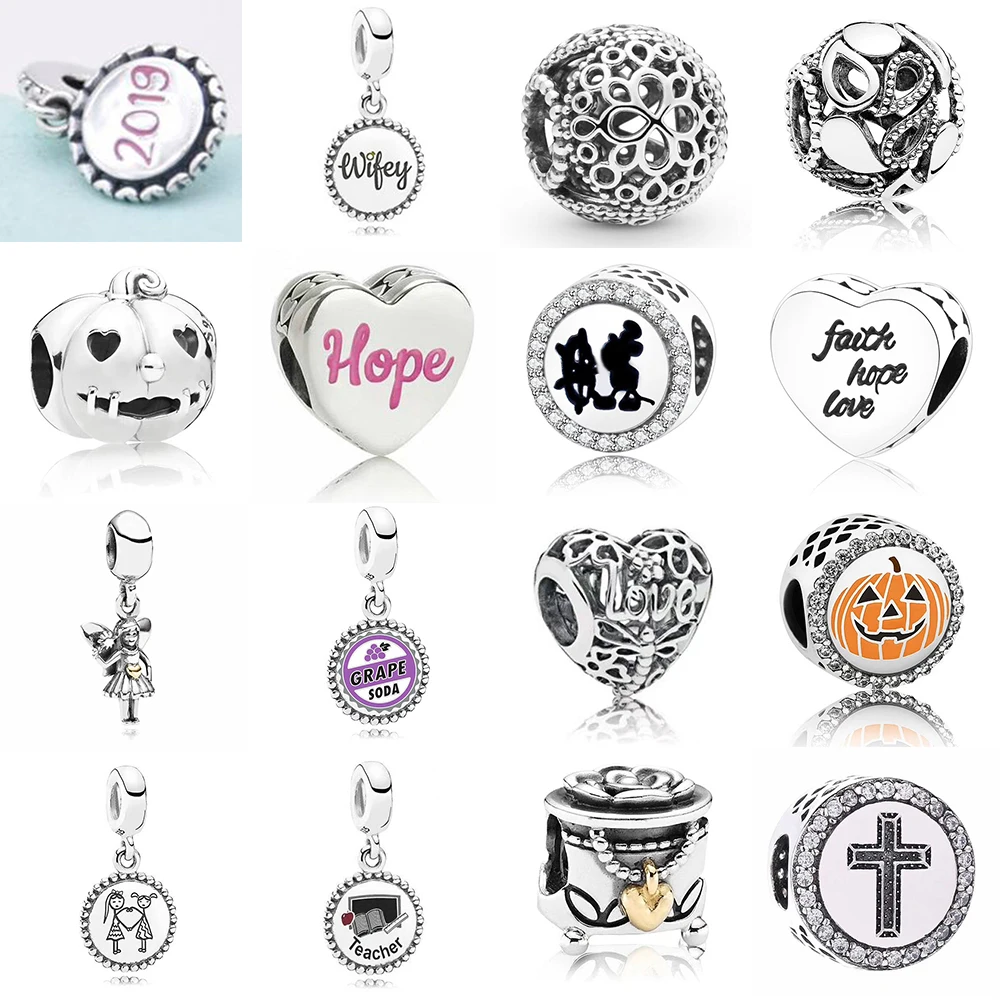 Новинка 2019 100% Стерлинговое Серебро Очаровательная маска гиппопотама сокровище