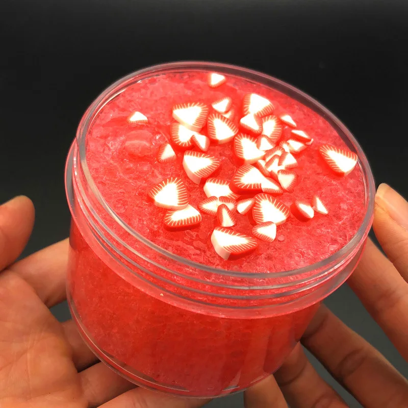 new fruit ice slime lime toys for 7 year olds cloud slime beads