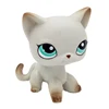 LPS CAT pet shop cute toys real rare  standing short hair cat white pink 2291 Black 994 dog dachshund 325 collie great dane ► Photo 3/6