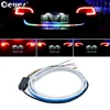 Ceyes 120cm Car Accessories Flexible Auto Trunk Tail Brake 60 LED Strip High Rear Additional Stop Light Turn Signal Running Lamp