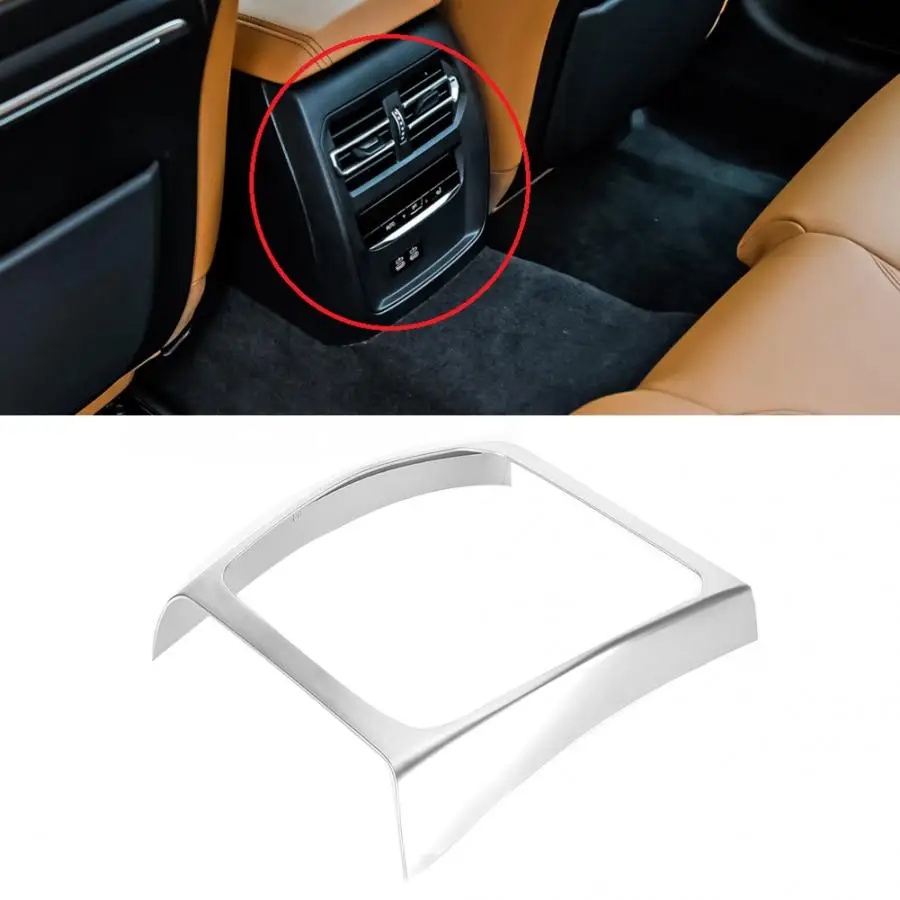 

Left Drive Rear Air Vent Cover Trim ABS Chrome Fit for BMW 3 Series G20 G28 2020 car style accessories