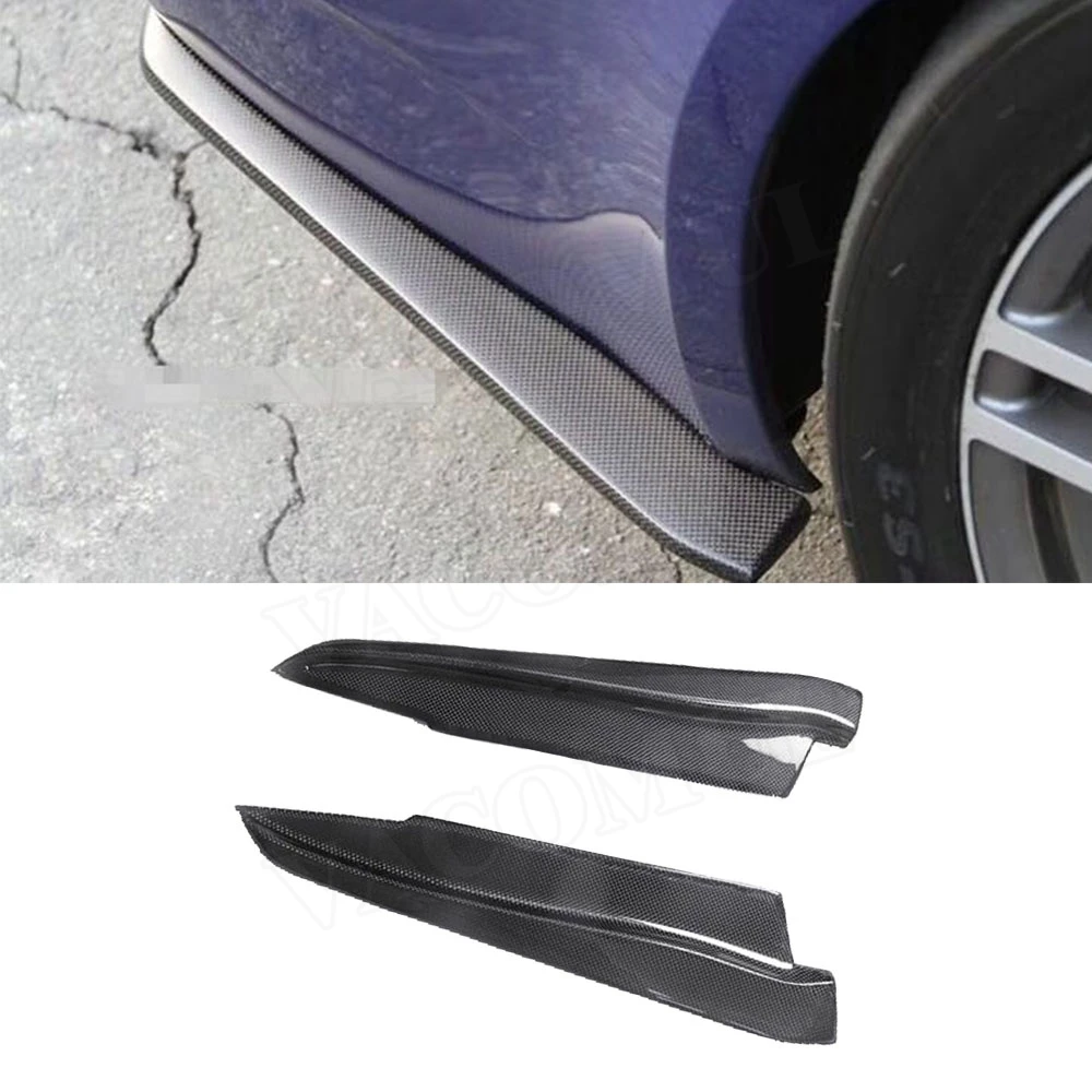 Paraurti Posteriore Lip Side Splitter Spoiler Per Bmw E92 M3 Coupe E93 M3 Cabriolet 2009-2012 Fibra Di Carbonio A Doppia Faccia