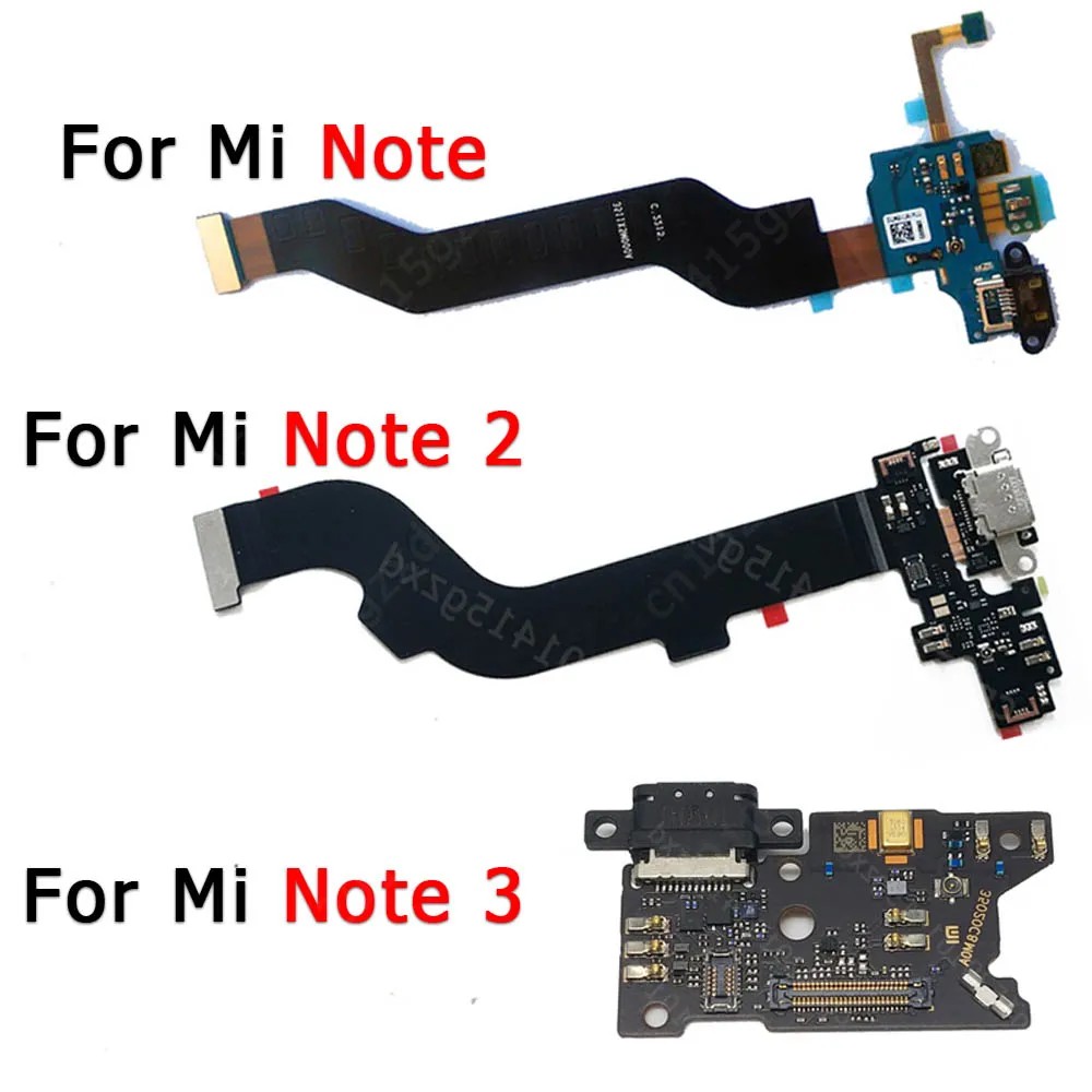 Оригинальный зарядный порт для Xiaomi Mi Note 2 3 Note2 Note3 зарядная Плата Usb коннектор