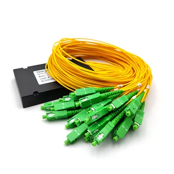 

SC/APC 1x32 PLC splitter box FTTH Fiber optic ABS 1x32 PLC splitter