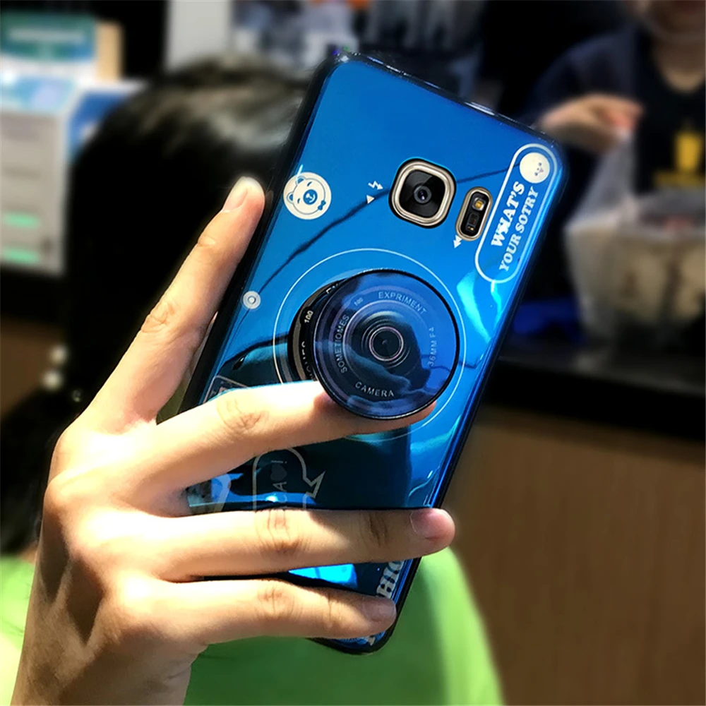 Чехол подставка для Samsung Galaxy A6 A8 Plus A5 A9 J2 Pro J4 J6 J7 J8 2018 J5 Prime A8s A6S A8|Бамперы| |