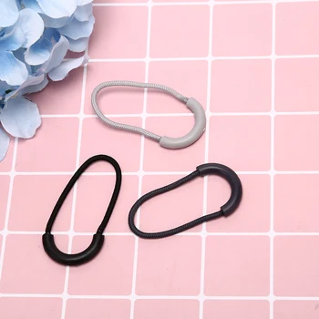

10Pcs EDC U Shape Cord Zipper Pulls Strap Lariat For Apparel Zipper Longer Tail Rope Bags Clip Buckle Outdoor Travel Kit