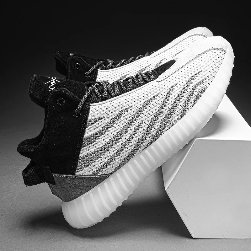 

2019 Male Shoe Jointly Coconut Terra Cotta High Help Basketball Shoe Leisure Time Lovers Sneakers Zapatos Hombre Mens Shoes