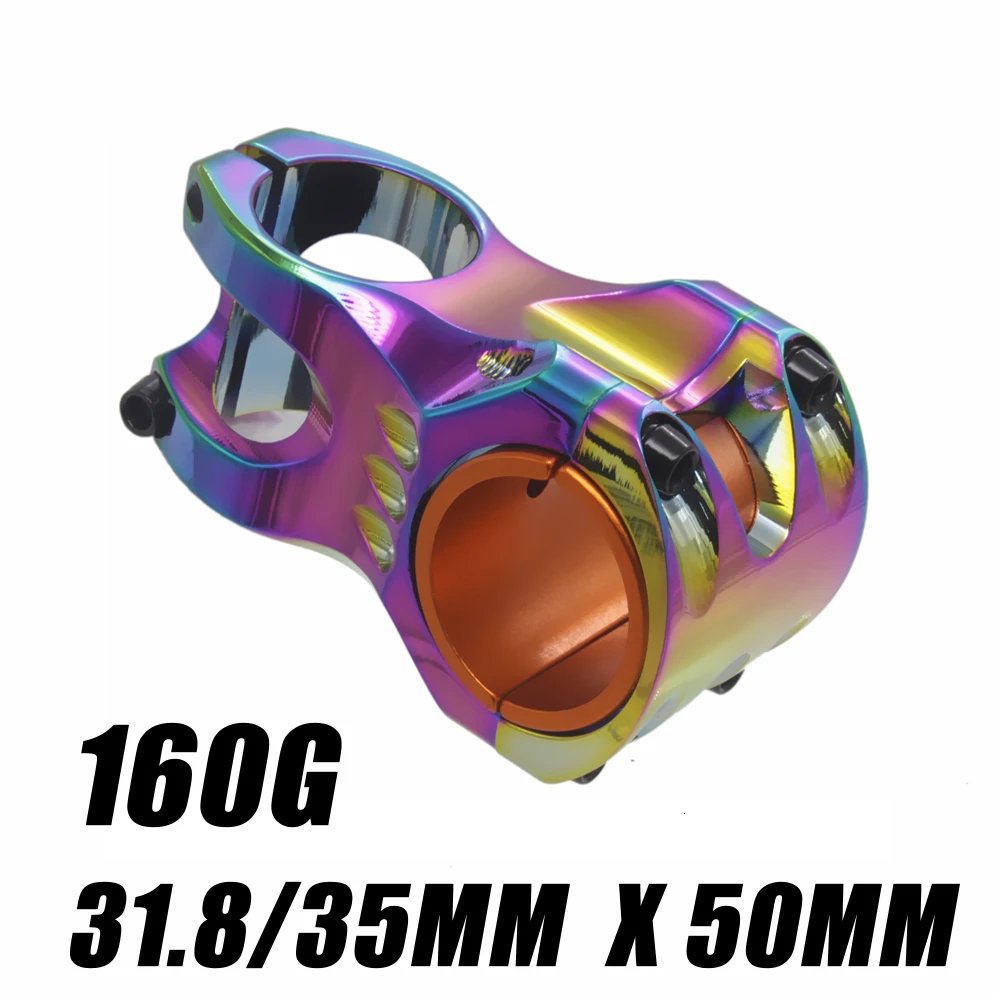 Page 1 Haste de Bi велосипед colorida XC/AM/FR/DH enduro 31,8*50 мм arc iris OCO haste curta CNC горный велосипед guidanor haste - Цвет: Page 1