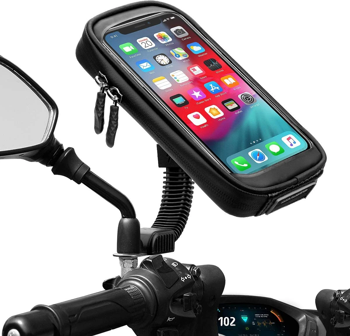 XMXCZKJ Soporte para teléfono móvil motocicleta Soporte para bicicleta Moto para teléfono inteligente Bicicleta Bolsa impermeable Funda para teléfono celular Soporte para GPS|stand for smart phone|motorcycle phone holdersupport mobile - AliExpress