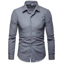 18 стилей s Мужская Фланелевая рубашка в клетку, хлопок, весна-осень, умная Повседневная рубашка с длинным рукавом, мягкая, удобная, облегающая, стильная, брендовая мужская рубашка