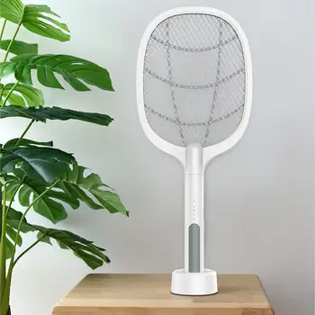 

Home Electric Fly Mosquito Swatter Racket Bug Racket Insects Killer Home Garden Pest Bug Anti Mosquito Fly Trap Lamp Handheld