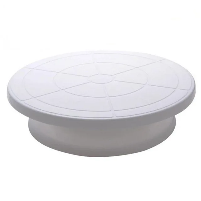 Cake Stand 10 дюймов пластиковый поворотный стол для торта DIY инструмент для выпечки кондитерских изделий Подставка для торта вращающийся стол для украшения торта инструмент для выпечки - Цвет: Cake Stand
