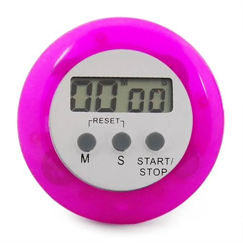 

Timer Switch Purple/white Digital Electronic Magnetic Kitchen Timer