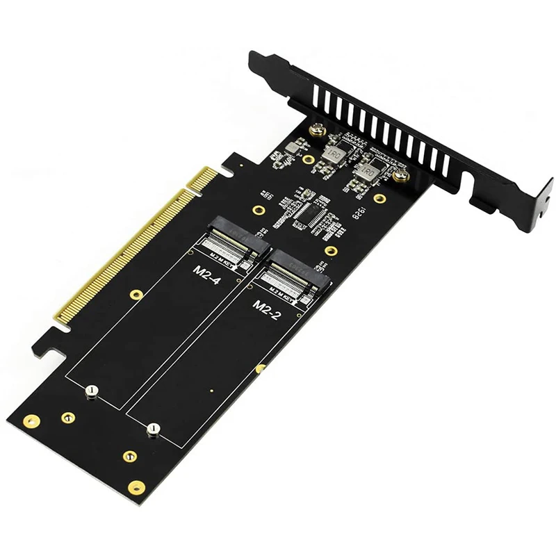 JEYI IHyper M.2 X16 TO 4X NVME PCIE3.0 GEN3 4XNVME RAID CARD PCI-E VROC hyperm.2x16 M2X16 X4 NVMEx4 | Компьютеры и офис