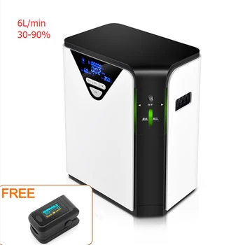 

in stock 1-6L 90% High concentration de oxigeno Oxygen concentrator atomization Portable Medical equipment Home oxygen bar LCD