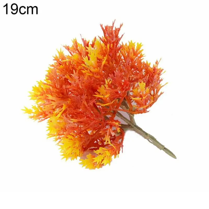 

Mini Maple Tree Model 19/15/13/10cm DIY Handmade Orange House Layout Garden Props Scenery Landscape Material