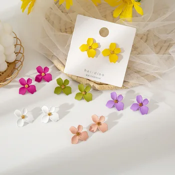 

30 Pairs/lot simple cute women jewelry earrings wholesale 201107-58