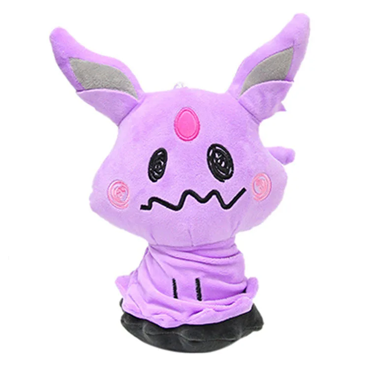 20 см Pikachus Mimikyu Косплей Eevee Vaporeon Flareon фильм Аниме Мягкие и плюшевые животные игрушки - Цвет: Фиолетовый