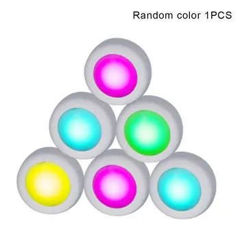 

Wireless Led Closet Lights Rgb Color Changing Puck Light With Remote Control Touch Sensor Led Night Lightdiscount