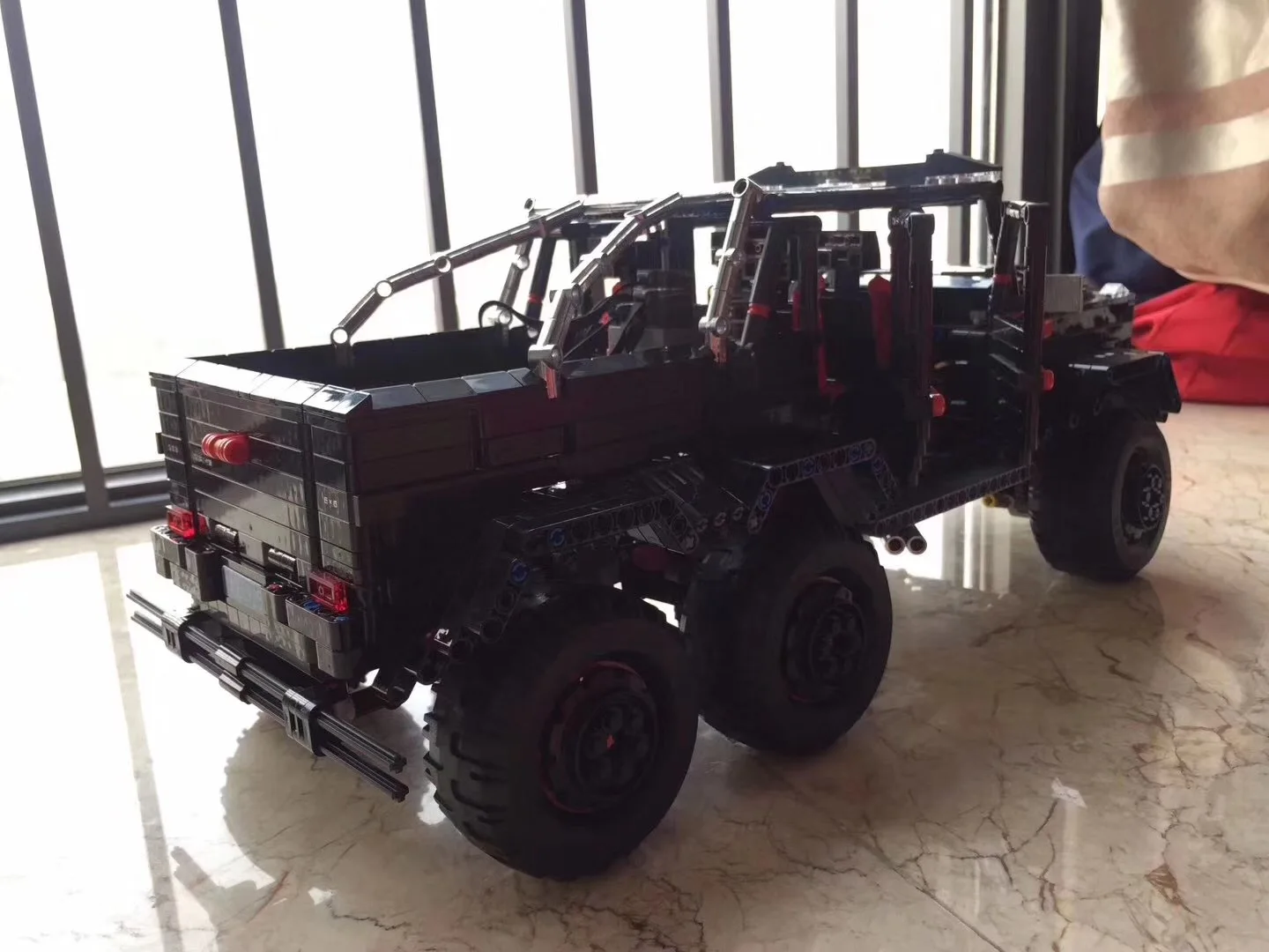 3300 шт. совместимая техника машины серии MOC 2425 G63AMG 6X6 LAND крейсерская модель