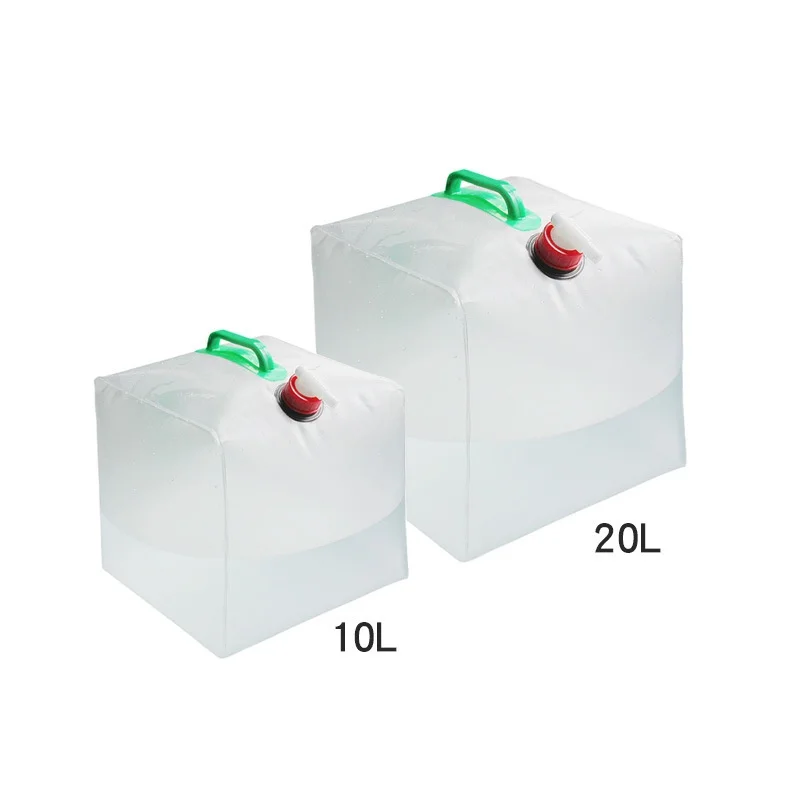 

Collapsible Water Container With Spigot Water Storage Bag For Outdoors Hiking Emergency Survival Water Storage Bag Container