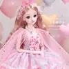 60cm Girl Doll with Joint Simul Fashion Diy Dress Up Doll Princess Large Doll Set Girl Birthday Toy Doll Kids Gift for Children