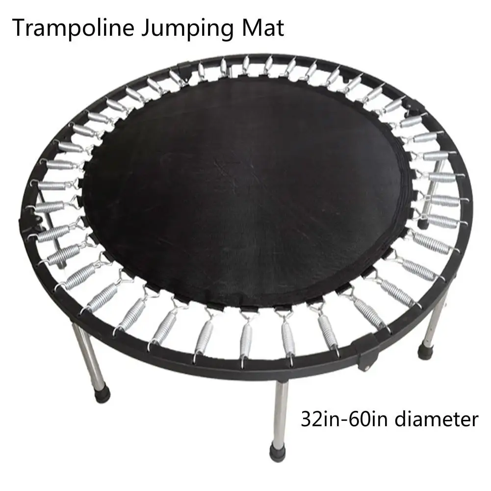 Round Trampoline Jumping Mat 32in 60in Oxford Cloth Child Trampoline