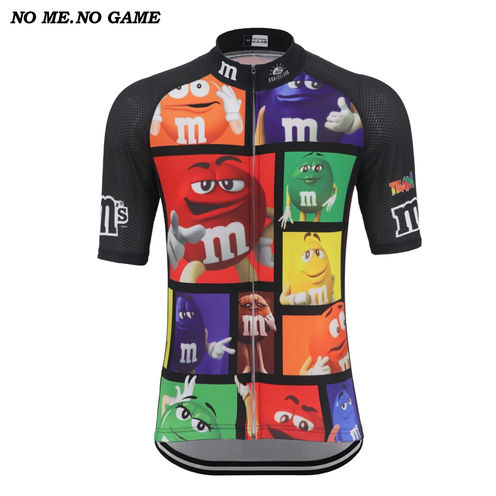 New Cartoon funny Cycling Jersey Men’s QuickDry Summer Bicycle