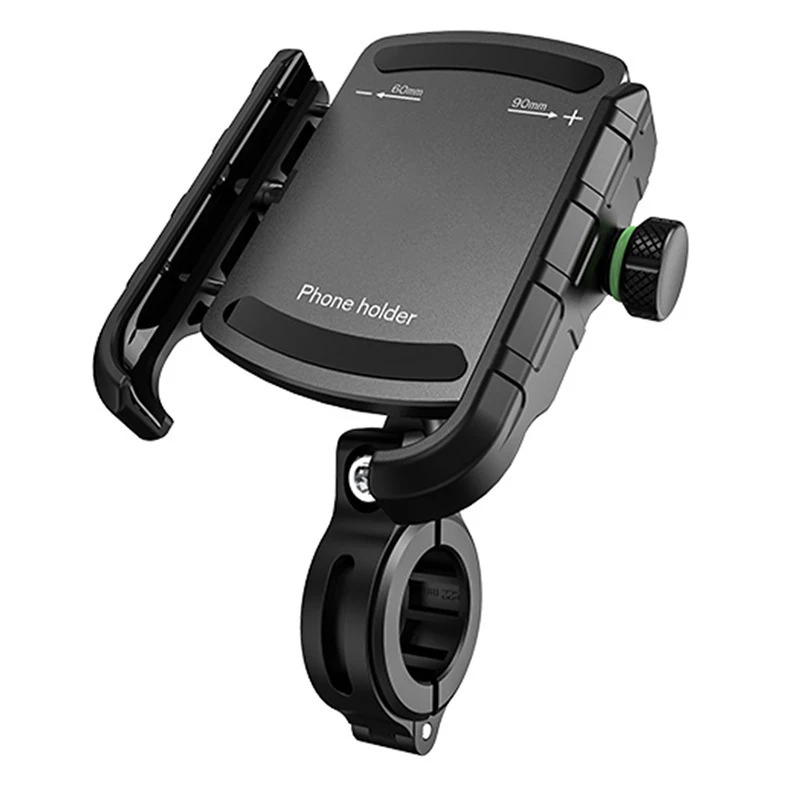 

Новинка, алюминиевый держатель для телефона на мотоцикл, кронштейн на руль велосипеда, подставка для 3-7,0 дюймов, стандартное Крепление заднего вида, 1 шт.