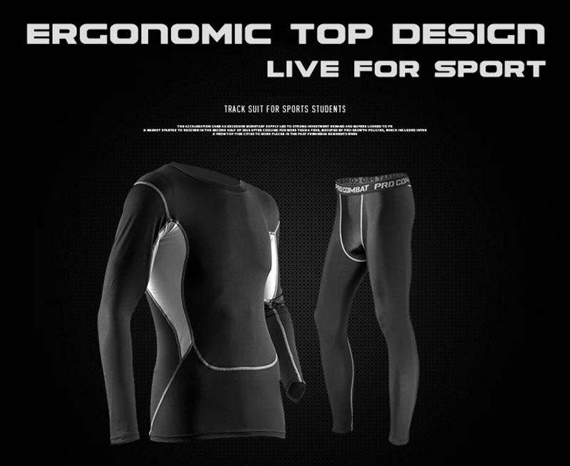 Aismz Winter Thermal Underwear Sets Men Quick Dry Anti-microbial Stretch Men's Thermo Underwear Male Warm Long Johns Fitness thermal pants and shirt