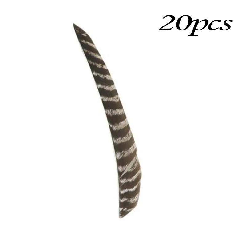 

20pcs/Set 20-29cm Natural Real Feather Arrows Vane Fletches Bows DIY Wings Archery Shooting Hunting Accessories
