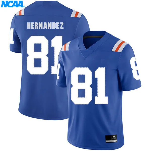 Новое поступление высокое качество майки Aaron Hernandez#81 Emmitt Smith#22 футболка ограниченной серии Майки S-XXXL