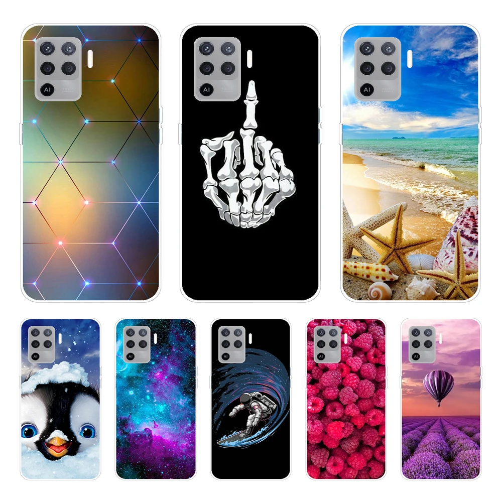 Чехол для Oppo Reno5 Lite, чехол для телефона, силиконовый мягкий ТПУ чехол на заднюю панель s для Oppo Reno 5 Lite, чехол 2021 Reno5Lite, чехол 6,43 ', чехол