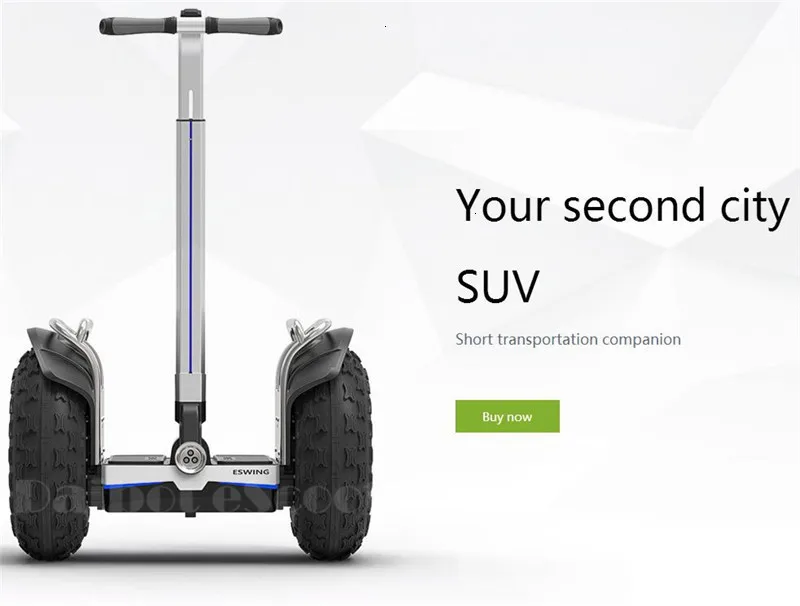 New Off Road Electric Scooter Personal Golf Carts 19 Inch Self Balancing Hoverboard 2400W Electric Golf Scooter With GPSAPP (7)