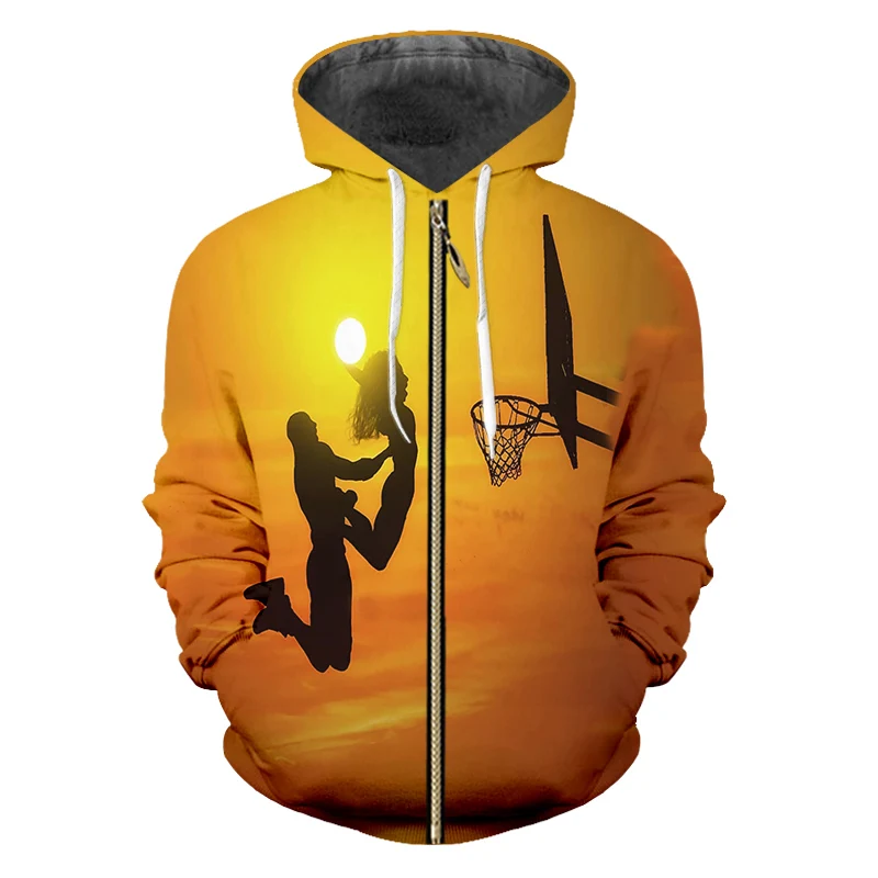 

UJWI 3D zip Hoodies Bryant 24 Hoodies Pullover Casual Men/Women Sweatshirts Hip Hop Letter loose zipper Hoodies